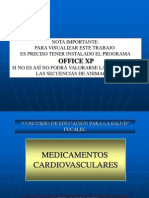 Medicamentos Cardiovasculares