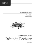 Manuel de Falla - Recit Du Pecheur