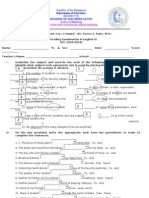 Answer Key-2nd Periodical Examination (2009-2010)