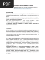 Finalidad de La Linea de Pendiente o Ceros-Ensayo Cientifico