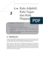 Topik 3 Kata Adjektif, Kata Tugas Dan Kata Pinjaman