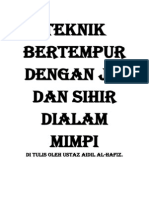 Teknik Bertempur Dengan Jin Dan Sihir Dialam Mimpi