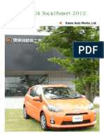 Environmental & Social Report : Kanto Auto Works, LTD