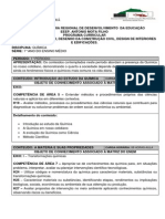 Programa Curricular Química - 1° Ano