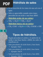 Hidrolisis