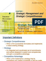 Strategic MAnagment and Strategic Competitiveness