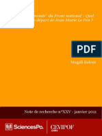 Vision Du Monde Du FN - Apres JM Le Pen