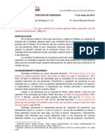 El Pecado de La Acepción de Personas