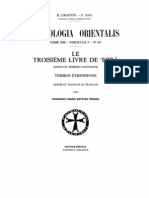 Patrologia Orientalis Tome XIII - Fascicule 5 No. 66 - Le Troisieme Livre de 'Ezra Version Ethiopienne