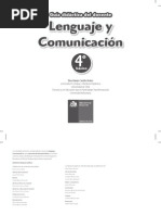 Lenguaje y Comunicación - 4° Básico (GDD) PDF