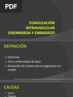 8 Coagulación Intravascular Diseminada y Embarazo