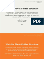 Lecture 5 - Typicyl Website File & Folder Structure