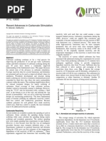 IPTC 10693 Recent Advances in Carbonate Stimulation: Fig. 1-Normalized and Averaged Reactivity of Carbonates