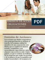 Emision de Acciones y Obligaciones