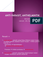 Anti Parasit Anthelmintik SM IV PKH UB 2013