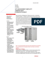 Data Management Simplicity Combined With Storage Efficiency