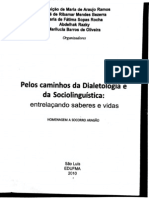 Pelos Caminhos Da Dialetologia e Da Sociolinguistica