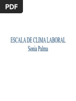 Clima Laboral Sonia Palma