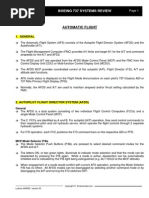 B737-Automatic Flight Systems Summary