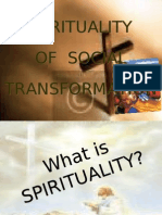 Spirituality of Social Transformation