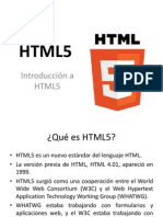 Introducción A HTML5