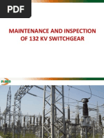 Maintenance of 132 KV Switchgear