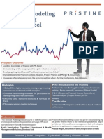 Pristine-Financial Modeling Brochure