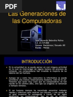 Diapositivas Generacion de Las Computadoras