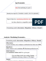 Economics of Metal Cutting 1