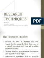 Research Techniques