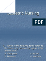 Obstetric Nursing