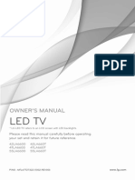 Manual TV LED 42LA6600 PDF