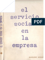 El Servicio Social en La Empresa Madeleine Bernard