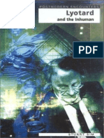 (Stuart Sim) Lyotard and The Inhuman (Postmodern E