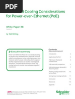 Power and Cooling Considerations For Power-Over-Ethernet (Poe)