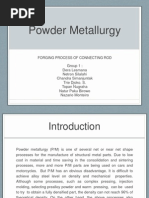 Powder Metallurgy: Forging Process of Connecting Rod