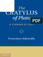 The Cratylus of Plato