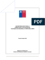 Plan Marco de Desarrollo Territorial (PMDT)