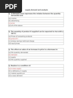 Managerial Economics MCQ"S