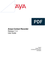 ACR User Guide Avaya V11