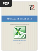 Manual de Excel 2010