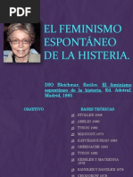 El Feminismo Espontáneo de La Histeria