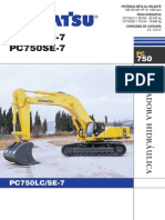 Excavadora Komatsu Pc750 Espanol