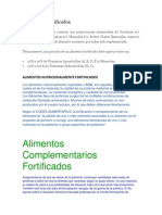 Alimentos Fortificados