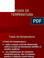 Foaia de Temperatura