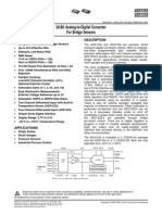 24-Bit Analog-to-Digital Converter For Bridge Sensors: Features Description