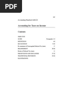 Accounting For Taxes On Income