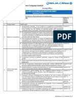 Health Guard Customer Information Sheet: Bajaj Allianz General Insurance Company Limited