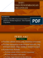 Perilaku Organisasi