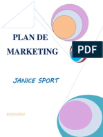 Plan de Marketing JANICE SPORT10.12.12